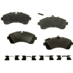 Order Front Disc Pads by AGNA BRAKES - PXD1268A For Your Vehicle