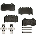 Order Front Disc Pads by AGNA BRAKES - PXD1379 For Your Vehicle