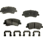 Order Front Disc Pads by AGNA BRAKES - PXD1593 For Your Vehicle