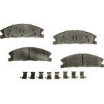 Order Front Disc Pads by AGNA BRAKES - PXD1611 For Your Vehicle