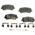 Order Front Disc Pads by AGNA BRAKES - PXD1623 For Your Vehicle
