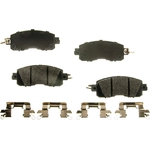 Order Front Disc Pads by AGNA BRAKES - PXD1650 For Your Vehicle