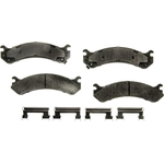 Order Front Disc Pads by AGNA BRAKES - PXD784 For Your Vehicle