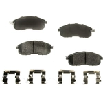 Order Front Disc Pads by AGNA BRAKES - PXD815 For Your Vehicle