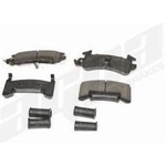 Order Front Disc Pads by AGNA BRAKES - PLD154CM For Your Vehicle
