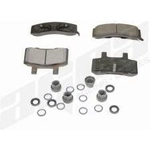 Order Front Disc Pads by AGNA BRAKES - PLD845CMF For Your Vehicle