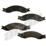 Order Front Disc Pads by AGNA BRAKES - PXD1010 For Your Vehicle