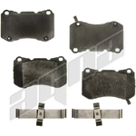 Order Front Disc Pads by AGNA BRAKES - PXD1049 For Your Vehicle