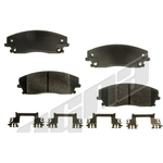 Order Front Disc Pads by AGNA BRAKES - PXD1056 For Your Vehicle