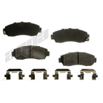 Order Front Disc Pads by AGNA BRAKES - PXD1089 For Your Vehicle
