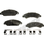 Order Front Disc Pads by AGNA BRAKES - PXD1092 For Your Vehicle