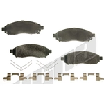 Order Front Disc Pads by AGNA BRAKES - PXD1094 For Your Vehicle