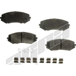 Order Front Disc Pads by AGNA BRAKES - PXD1188 For Your Vehicle