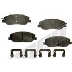 Order Front Disc Pads by AGNA BRAKES - PXD1202 For Your Vehicle