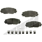 Order Front Disc Pads by AGNA BRAKES - PXD1211 For Your Vehicle