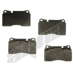 Order Front Disc Pads by AGNA BRAKES - PXD1263A For Your Vehicle