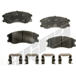 Order Front Disc Pads by AGNA BRAKES - PXD1264 For Your Vehicle