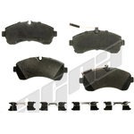 Order Front Disc Pads by AGNA BRAKES - PXD1268A For Your Vehicle