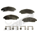 Order Front Disc Pads by AGNA BRAKES - PXD1280 For Your Vehicle