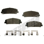 Order Front Disc Pads by AGNA BRAKES - PXD1286 For Your Vehicle