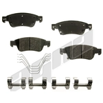 Order Front Disc Pads by AGNA BRAKES - PXD1287 For Your Vehicle