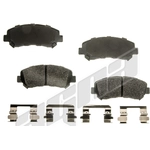 Order Front Disc Pads by AGNA BRAKES - PXD1338 For Your Vehicle