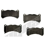 Order Front Disc Pads by AGNA BRAKES - PXD1365 For Your Vehicle