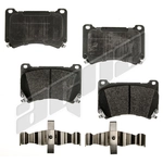 Order Front Disc Pads by AGNA BRAKES - PXD1396 For Your Vehicle