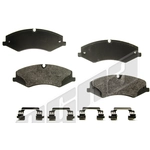 Order Front Disc Pads by AGNA BRAKES - PXD1425 For Your Vehicle