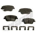 Order Front Disc Pads by AGNA BRAKES - PXD1444 For Your Vehicle