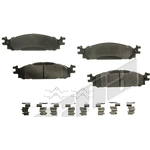 Order Front Disc Pads by AGNA BRAKES - PXD1508 For Your Vehicle