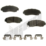 Order Front Disc Pads by AGNA BRAKES - PXD1521 For Your Vehicle