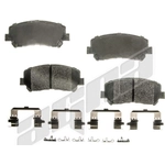 Order Front Disc Pads by AGNA BRAKES - PXD1623 For Your Vehicle