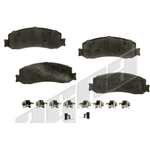 Order Front Disc Pads by AGNA BRAKES - PXD1631A For Your Vehicle