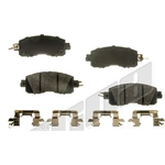 Order Front Disc Pads by AGNA BRAKES - PXD1650 For Your Vehicle