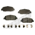 Order Front Disc Pads by AGNA BRAKES - PXD1654 For Your Vehicle