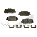 Order Front Disc Pads by AGNA BRAKES - PXD1697 For Your Vehicle