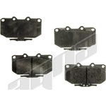 Order Front Disc Pads by AGNA BRAKES - PXD460 For Your Vehicle