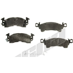 Order Front Disc Pads by AGNA BRAKES - PXD52 For Your Vehicle