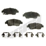 Order Front Disc Pads by AGNA BRAKES - PXD621 For Your Vehicle