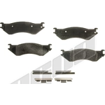 Order Front Disc Pads by AGNA BRAKES - PXD702 For Your Vehicle