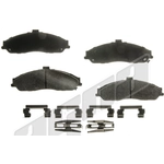Order Front Disc Pads by AGNA BRAKES - PXD731 For Your Vehicle