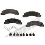 Order Front Disc Pads by AGNA BRAKES - PXD756 For Your Vehicle