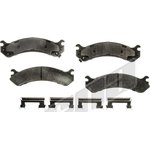 Order Front Disc Pads by AGNA BRAKES - PXD784 For Your Vehicle