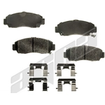 Order Front Disc Pads by AGNA BRAKES - PXD787 For Your Vehicle
