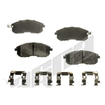 Order Front Disc Pads by AGNA BRAKES - PXD815A For Your Vehicle