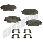 Order Front Disc Pads by AGNA BRAKES - PXD829 For Your Vehicle
