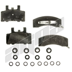 Order Front Disc Pads by AGNA BRAKES - PXD845 For Your Vehicle