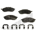 Order Front Disc Pads by AGNA BRAKES - PXD888 For Your Vehicle