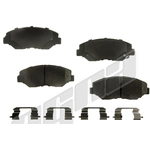 Purchase Front Disc Pads by AGNA BRAKES - PXD914